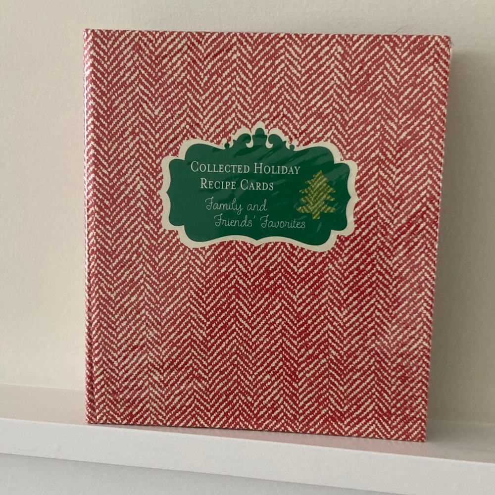 Collected Holiday Recipe Cards - Red and Green